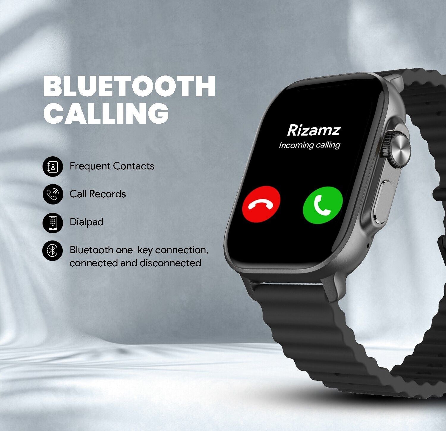 Revolutionary Alexa Smart Watch for Men - Make Calls & Track Fitness on Android & iOS! - Jeyzz'Store