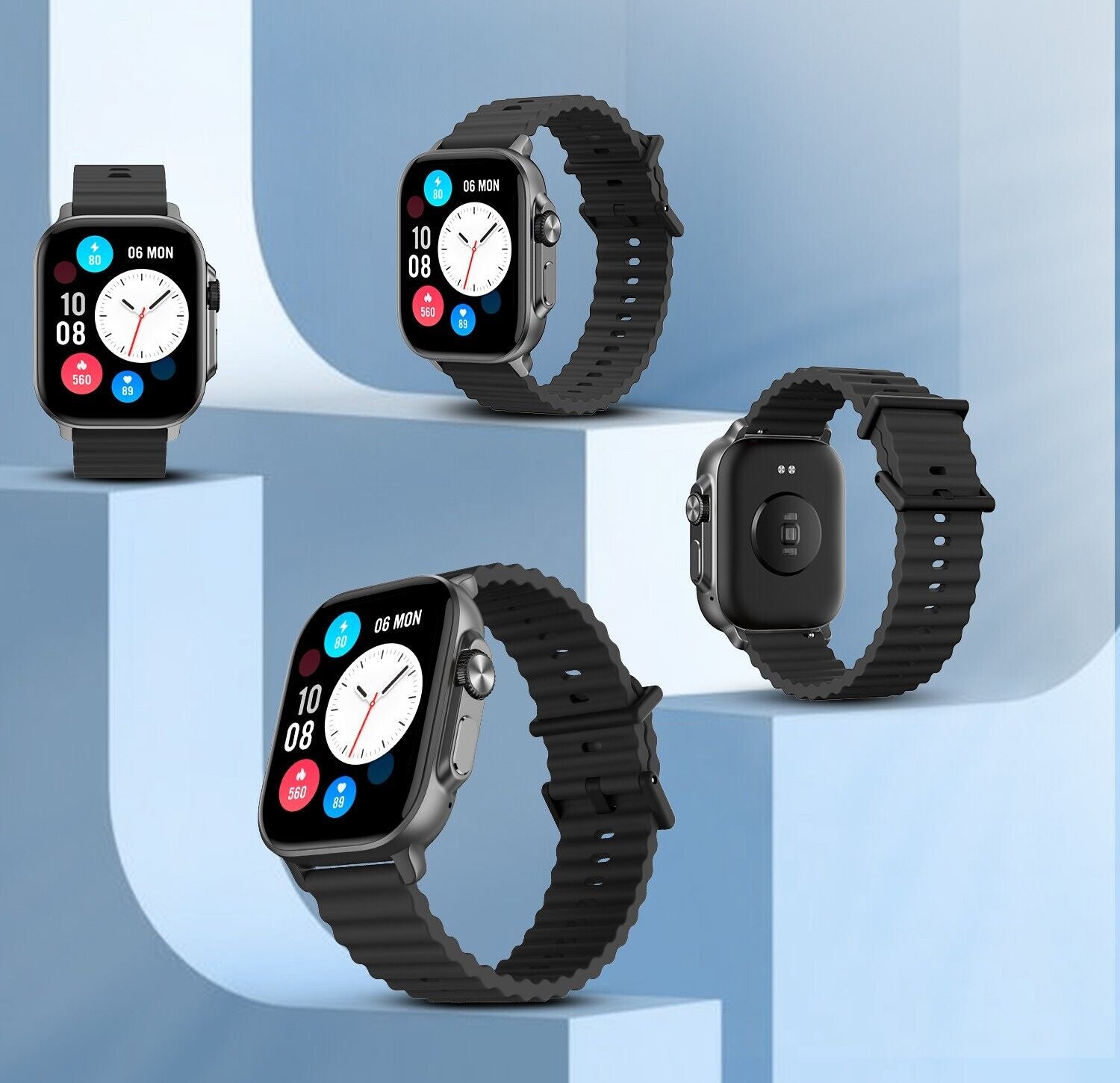 Revolutionary Alexa Smart Watch for Men - Make Calls & Track Fitness on Android & iOS! - Jeyzz'Store